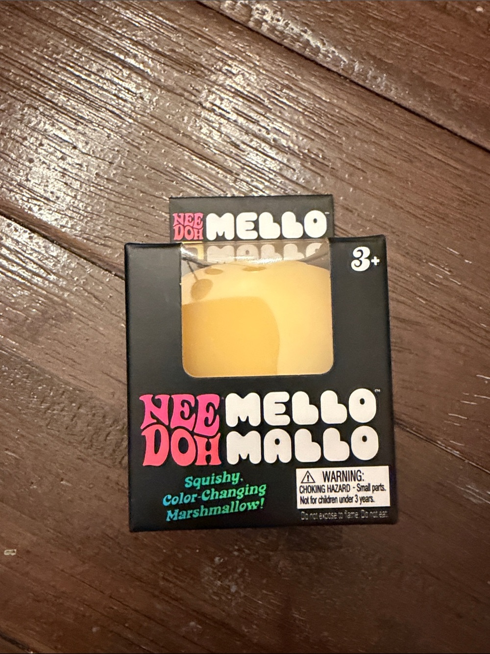 NeeDoh Mello Mallow Color-Changing Squishy Toy - Yellow